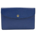 Louis Vuitton Montaigne  Leather Clutch Bag