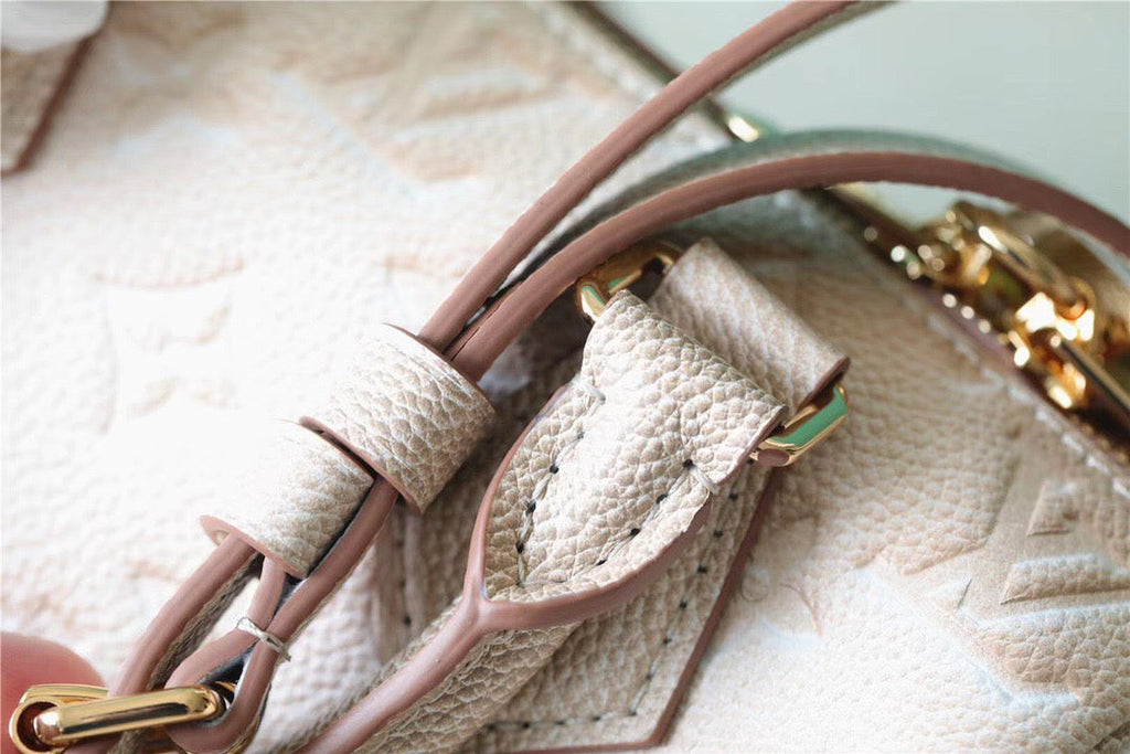 Louis Vuitton Speedy Bandouliere 20 Monogram Empreinte Pale Beige For Women,  Shoulder And Crossbody Bags 20.5cm/8.1in Louis Vuitton M46163