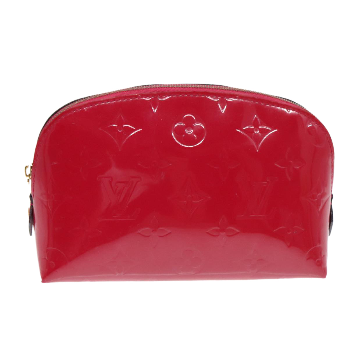 Louis Vuitton Cosmetic Pouch   Leather Clutch Bag