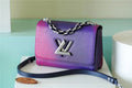 Louis Vuitton Twist PM Bag, Shoulder and Cross Body Bags For Women GraDiorent Blue 7.5in/19cm Louis Vuitton M59896