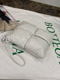 Bottega Veneta Clutch White, For Women, Bags 11in/28cm
