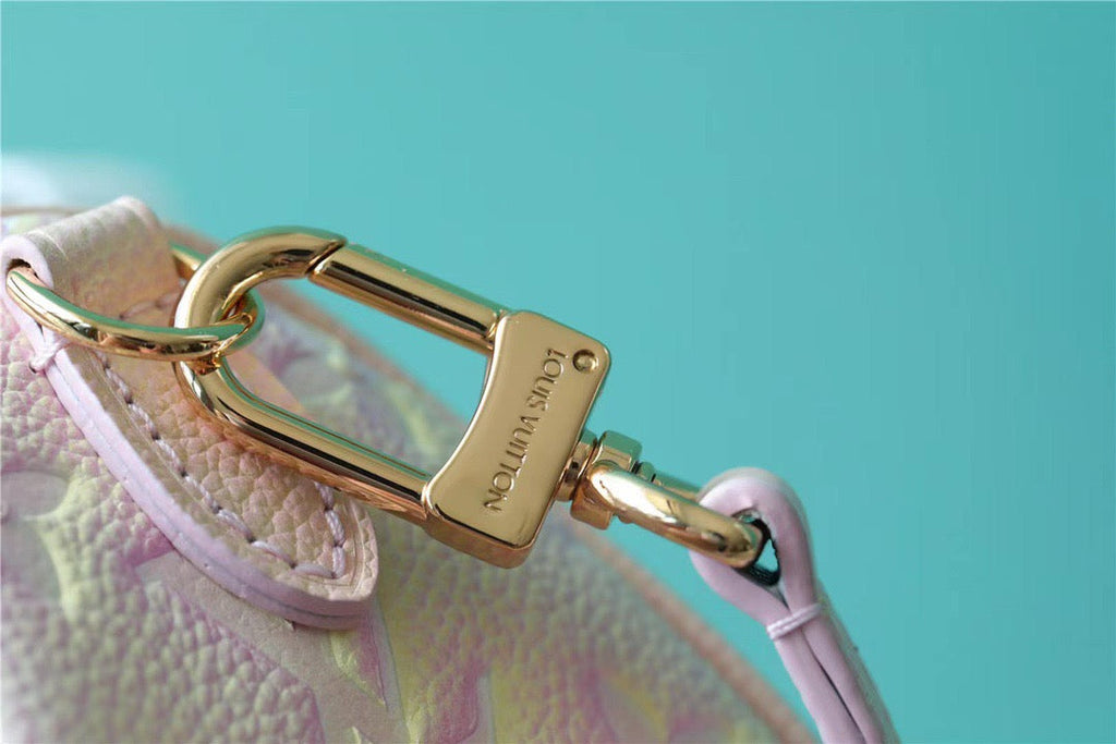 Louis Vuitton Nano Speedy Monogram Empreinte Pink For Women,  Shoulder And Crossbody Bags 16cm/6.3in Louis Vuitton M81508