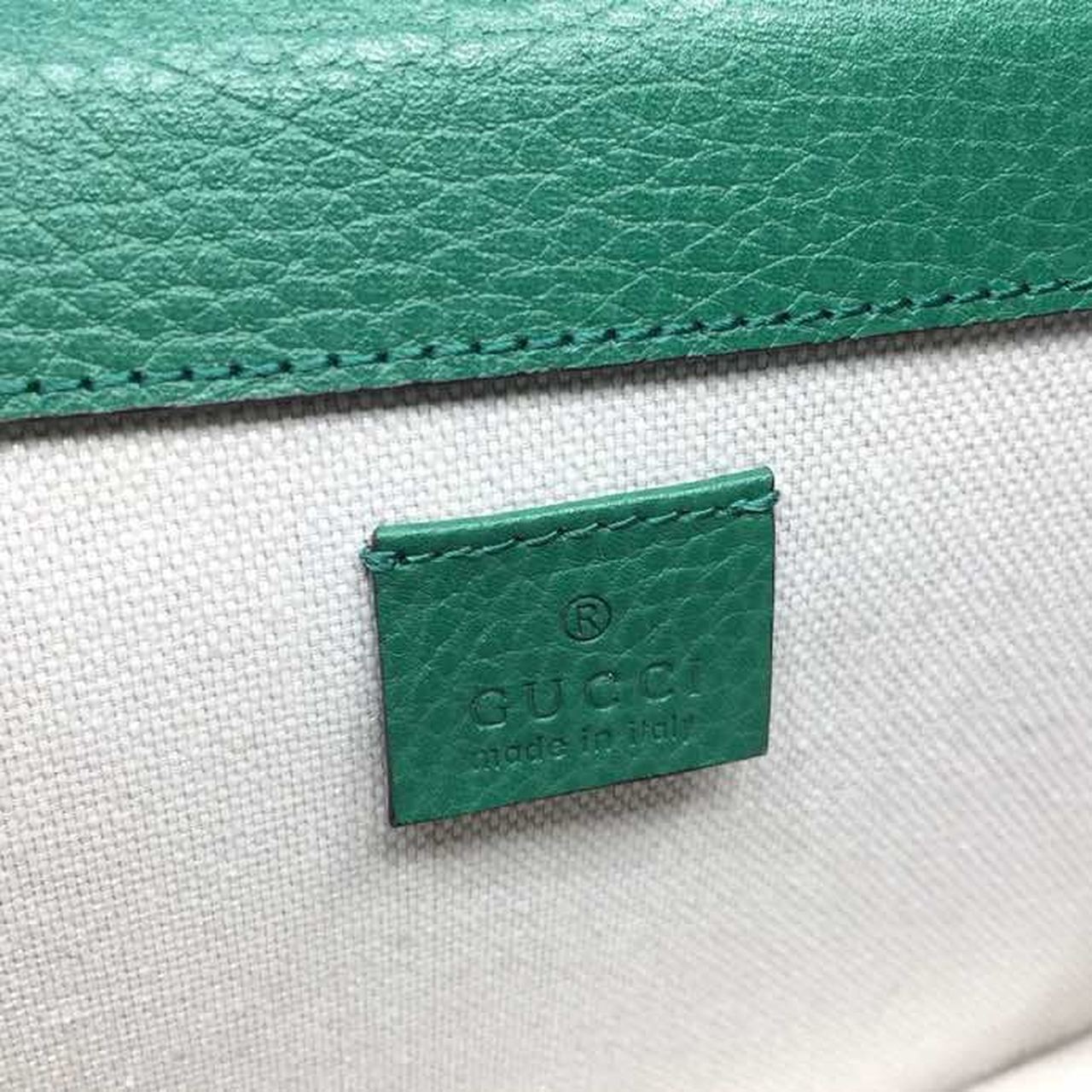 GLAMIonysus Shoulder Bag Emerald Green Metal-Free Tanned For Women 11in/28cm 400249 CAOGX 3120