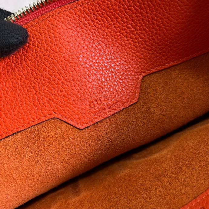 Glami Clutch With Glami Logo Orange For Men 12in/31cm  Glami