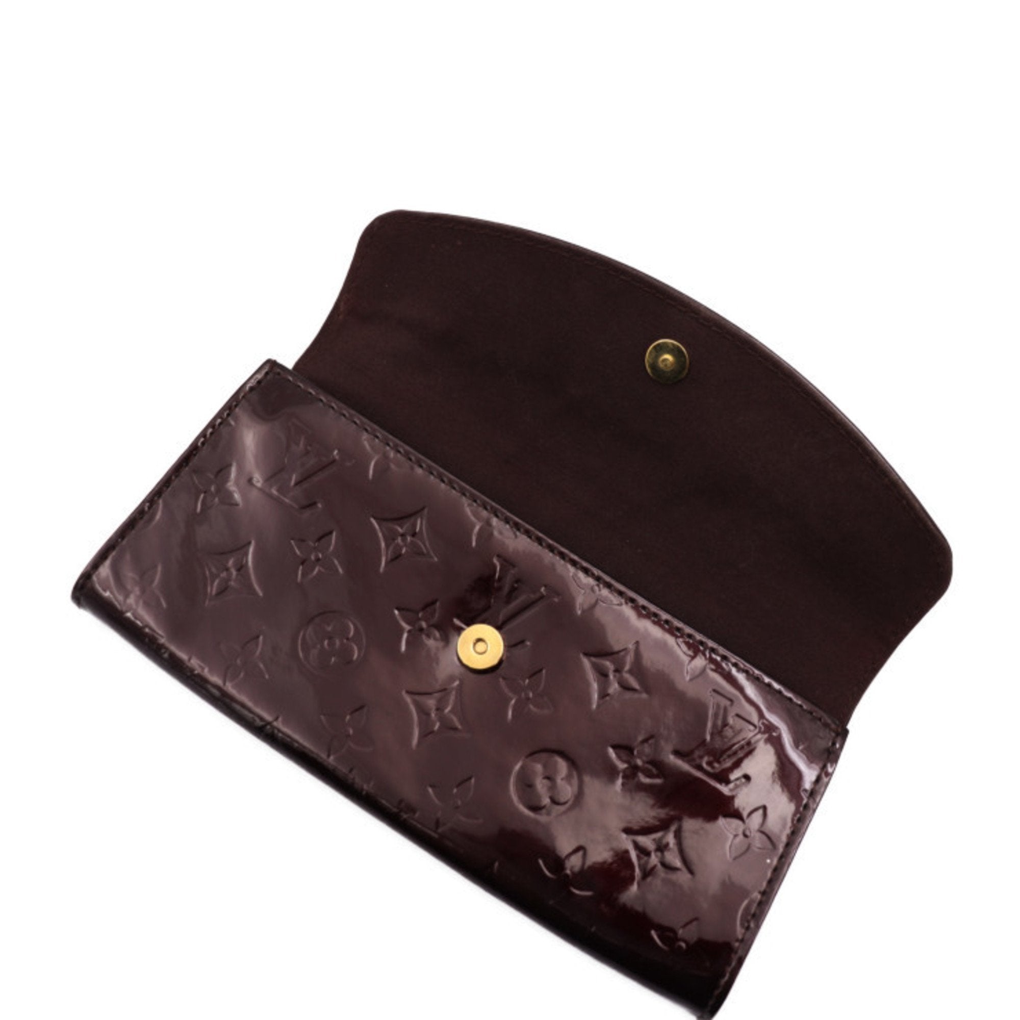 Louis Vuitton Sunset Boulevard   Leather Clutch Bag
