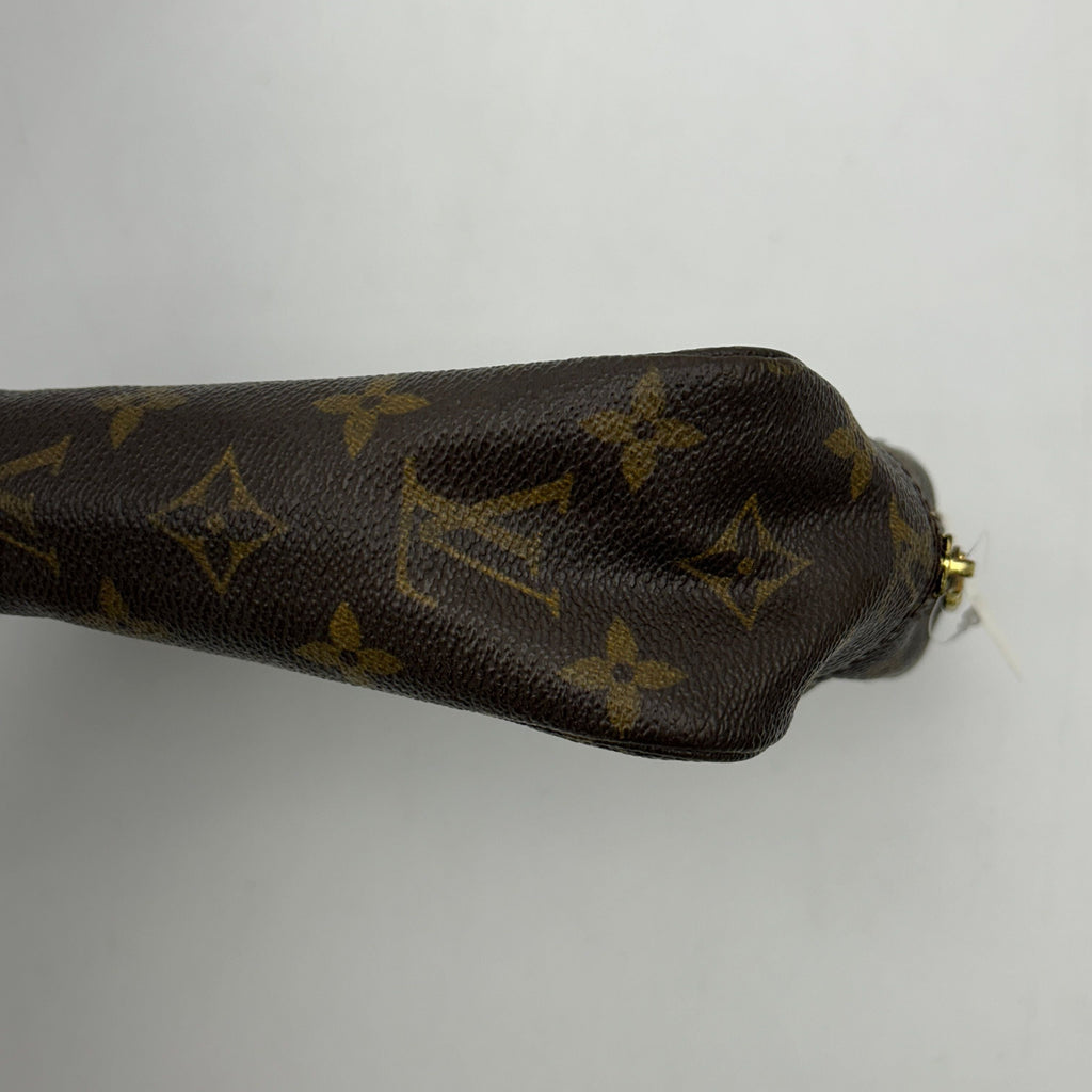 Louis Vuitton Trousse De Toilette Brown Canvas Clutch Bag Louis Vuitton9922sd