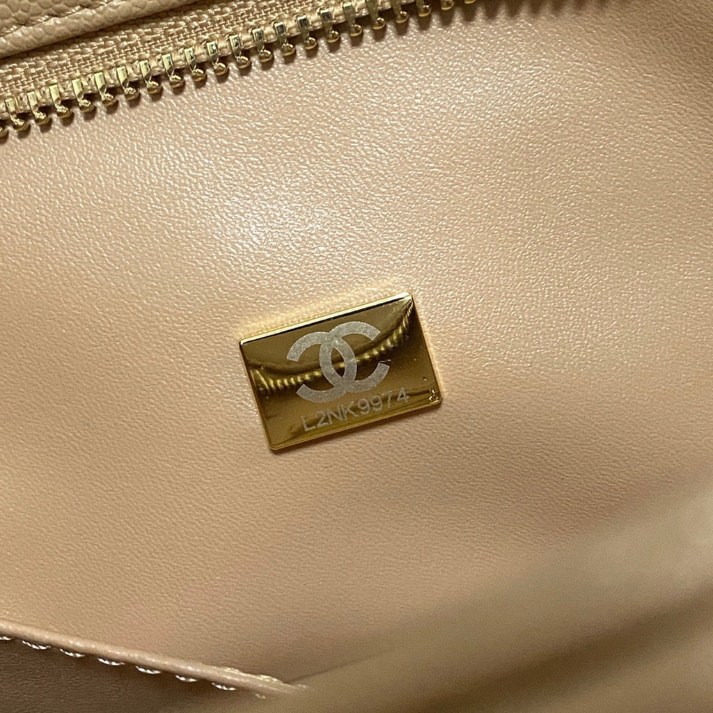 ChanelMedallion Tote Gold Hardware Caviar Yellow For Women Handbags, Shoulder Bags 15.6in/32cm