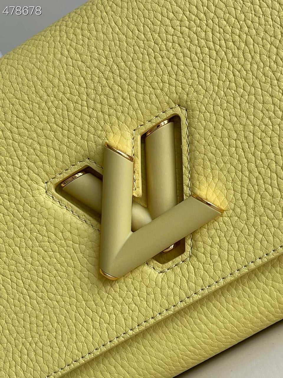 Louis Vuitton Twist MM Ginger Yellow For Women, WomenÃƒÂ¢Ã¢â€šÂ¬Ã¢â€žÂ¢s Handbags, Shoulder And Crossbody Bags 9.1in/23cm Louis Vuitton