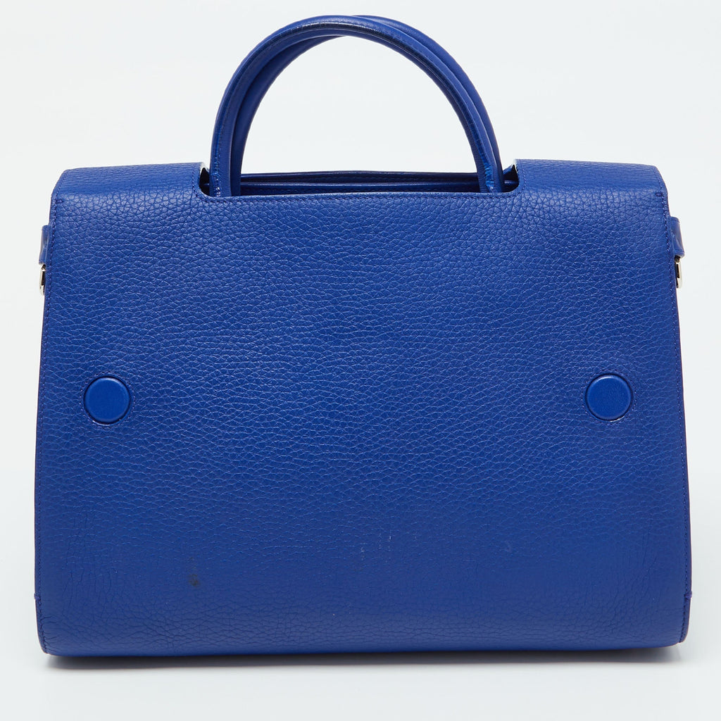 Dior Blue Leather Medium Diorever Tote