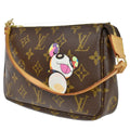 Louis Vuitton Pochette Accessoires  Canvas Clutch Bag