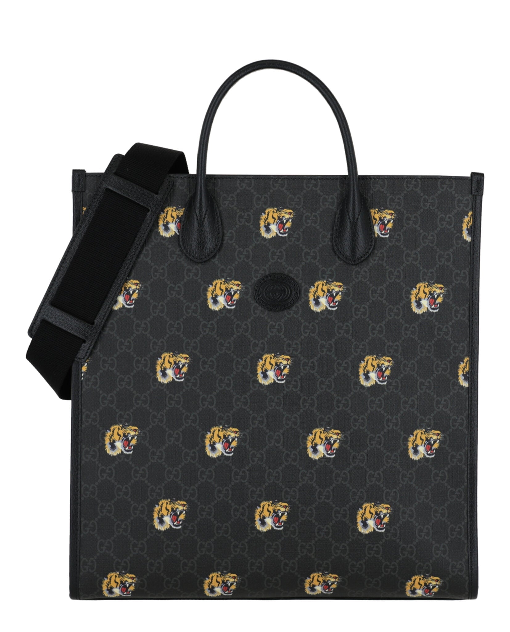 Gucci Mens Gucci Tiger Shoulder Bag