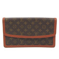 Louis Vuitton Pochette Dame  Canvas Clutch Bag
