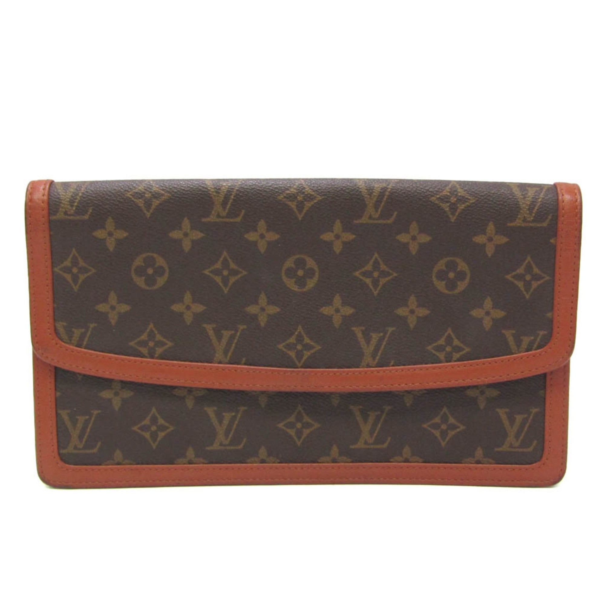 Louis Vuitton Pochette Dame  Canvas Clutch Bag