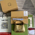 GC 675799 Jackiemini Leather golden color 19cm