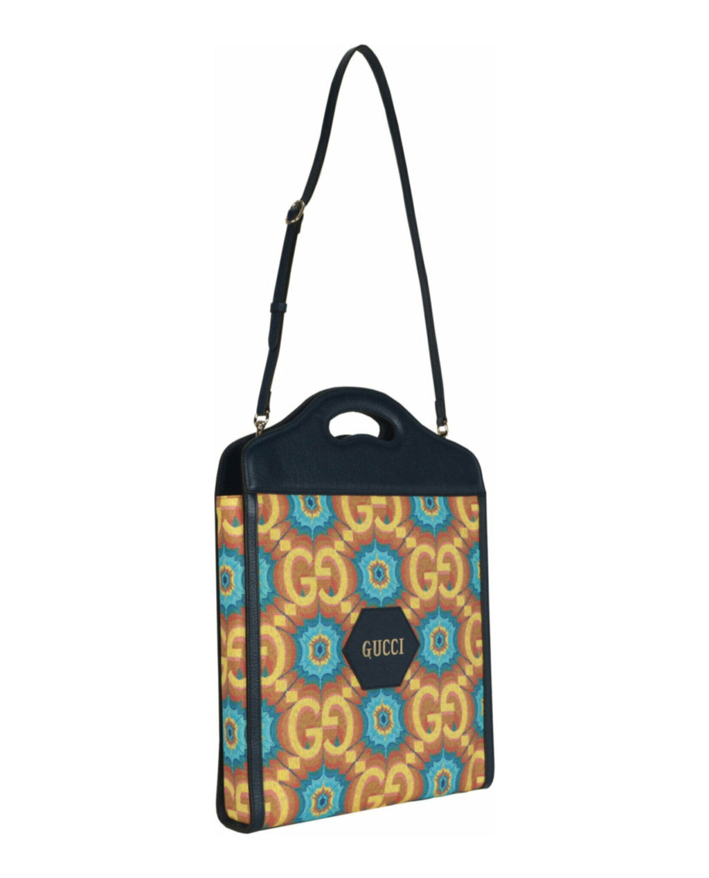 Gucci Womens Gucci Supreme Canvas Kaleidoscope 100th Anniversary Tote