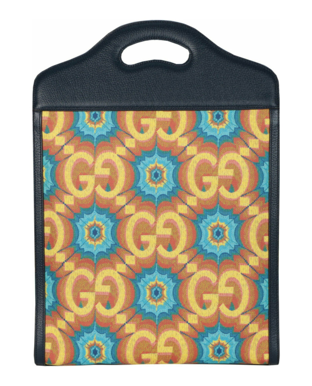 Gucci Womens Gucci Supreme Canvas Kaleidoscope 100th Anniversary Tote