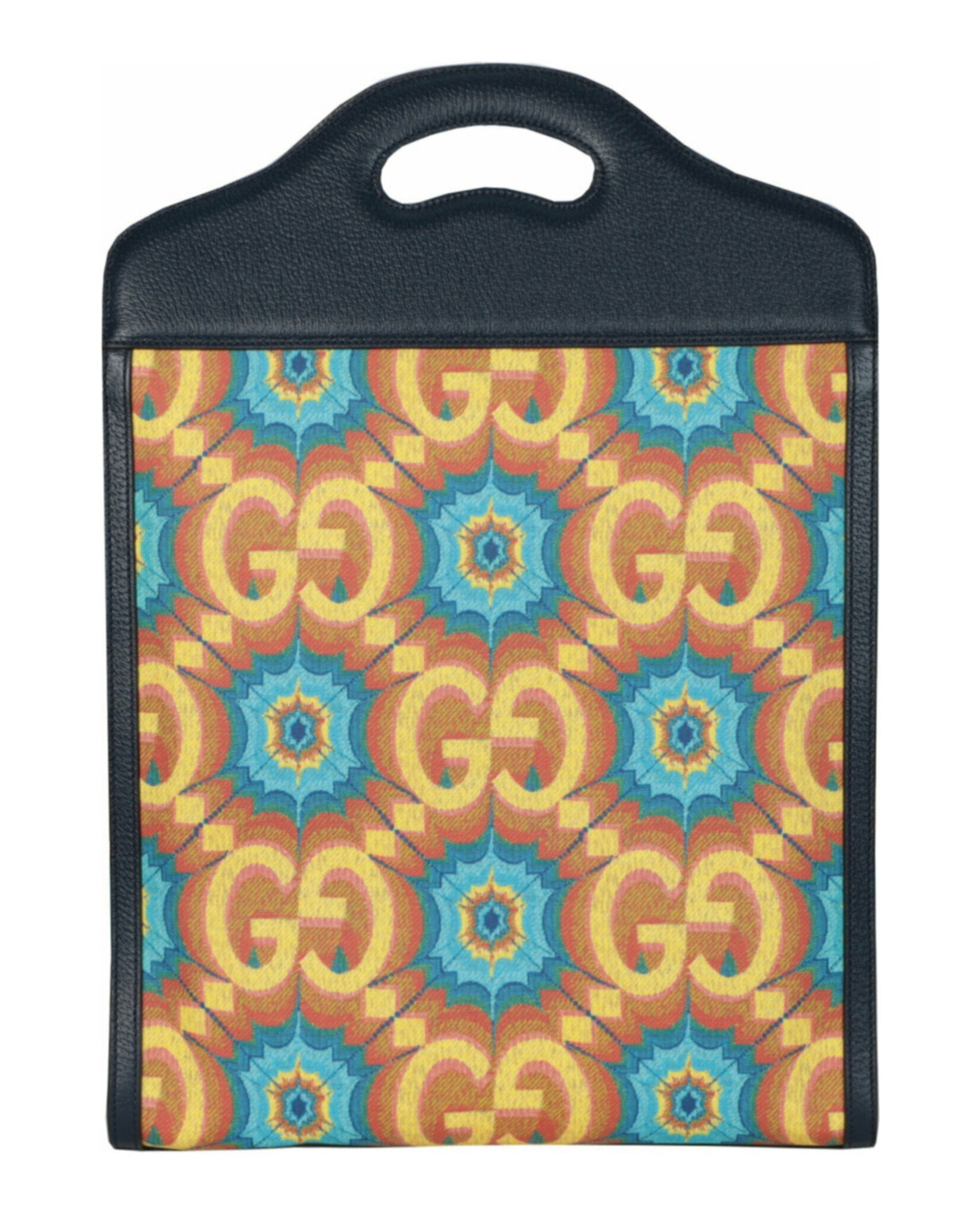 Gucci Womens Gucci Supreme Canvas Kaleidoscope 100th Anniversary Tote