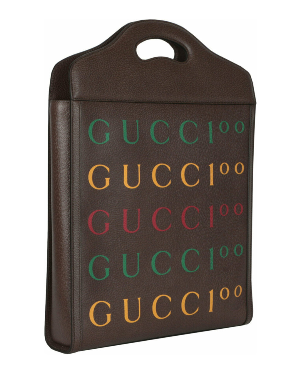 Gucci Womens Aria 100th Printed Anniversary Tote