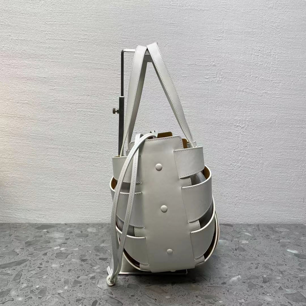 MeGLAMIum Shoulder Bag White, For Women, Women Bags 8.6in/22cm