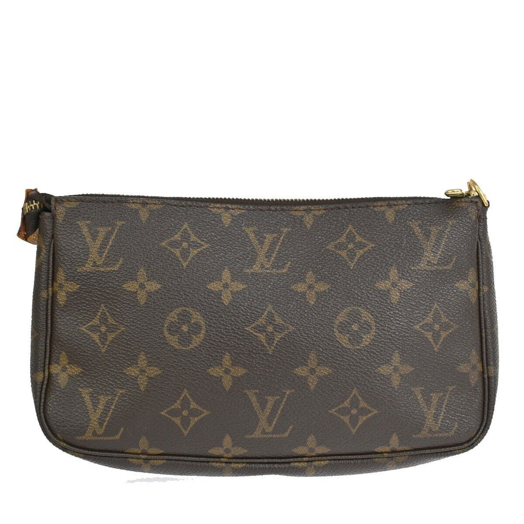Louis Vuitton Pochette Accessoires  Canvas Clutch Bag