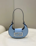Cookie White For Women, Women’s Handbags, Shoulder Bags 7.4in/19cm FF 8BS065AAIWF1HBK