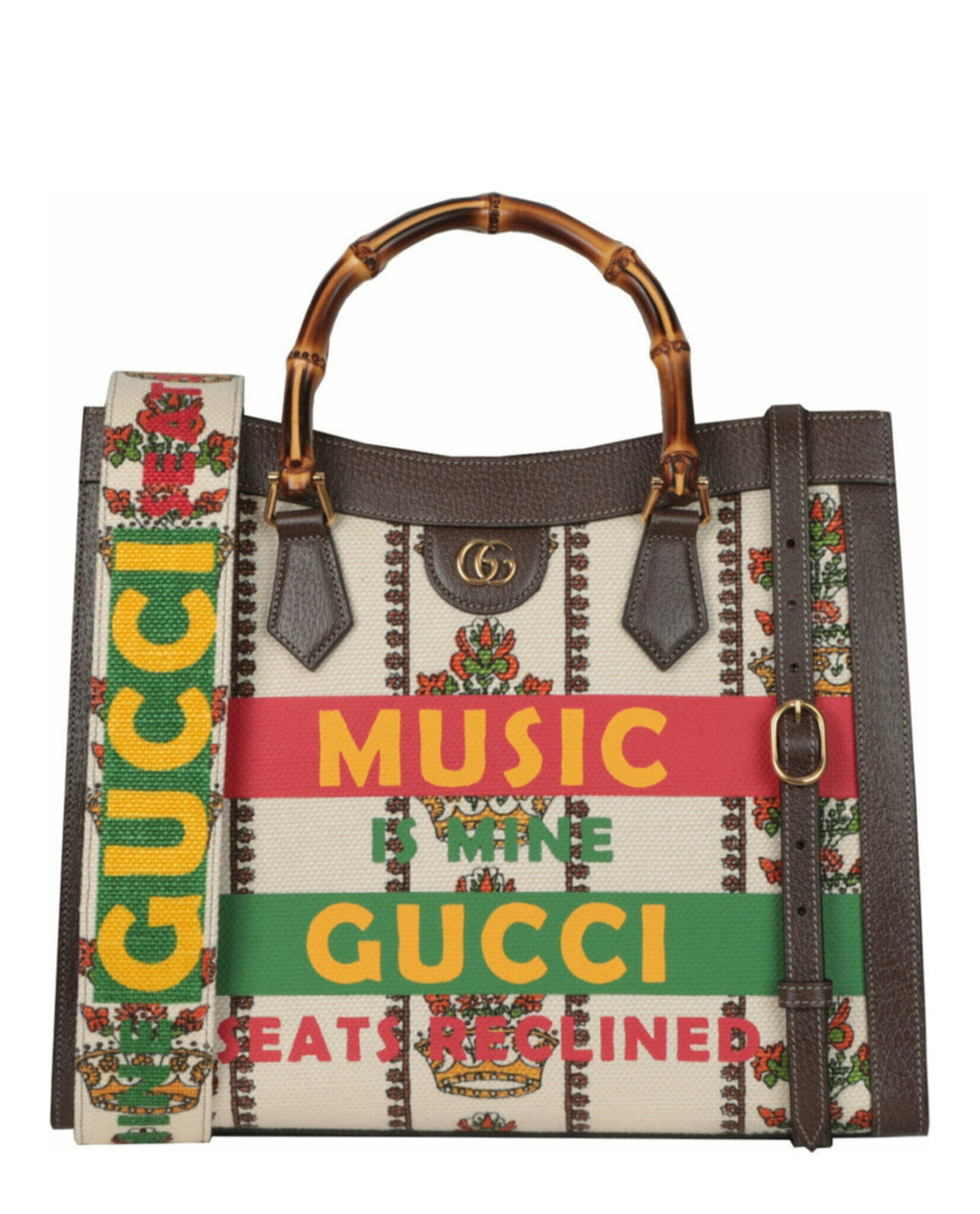Gucci Womens Music Is Mine Diana Tote