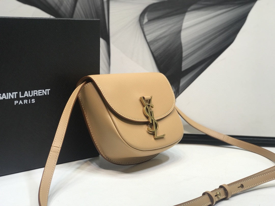 Kaia MeGLAMIum Shoulder Bag Brown For Women 8.5in/22cm YSL