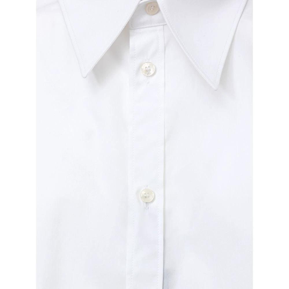 Dolce & Gabbana White Cotton Dress Shirt