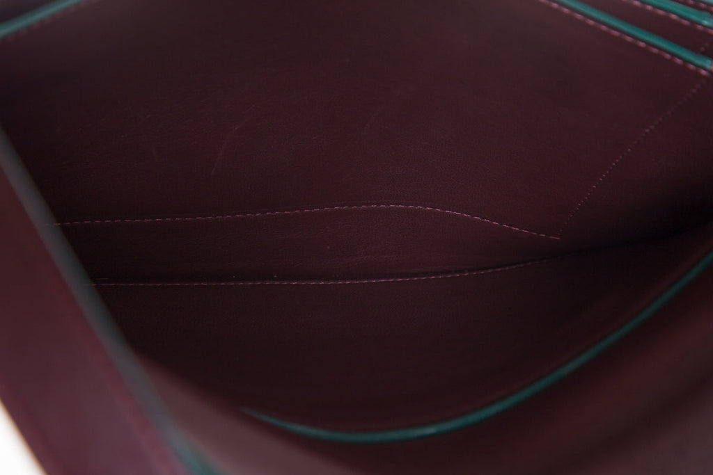 Celineline Multicolor Diamond Suede & Pony Hair Shoulder Bag
