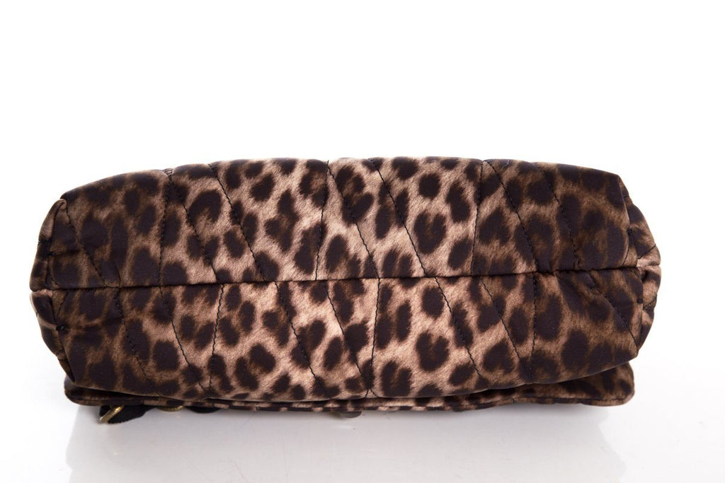 Lanvin Leopard Happy Shoulder Bag