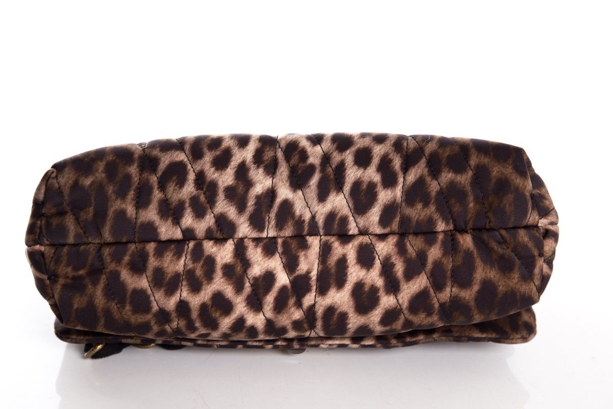 Lanvin Leopard Happy Shoulder Bag