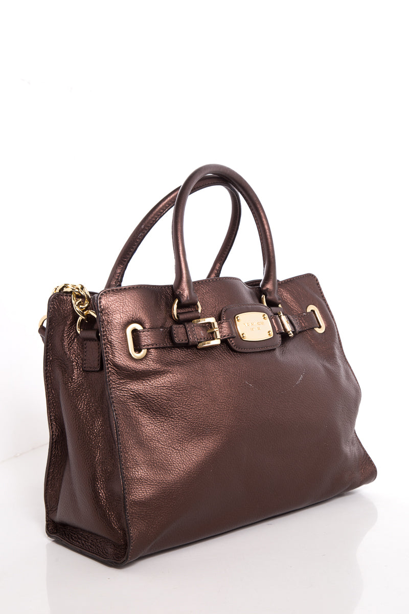 Michael Kors Bronze Shoulder Bag