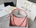 gv Small Moon Cut Out Bag Pink For Women, Handbags, Shoulder Bags 9.8in/25cm GVC
