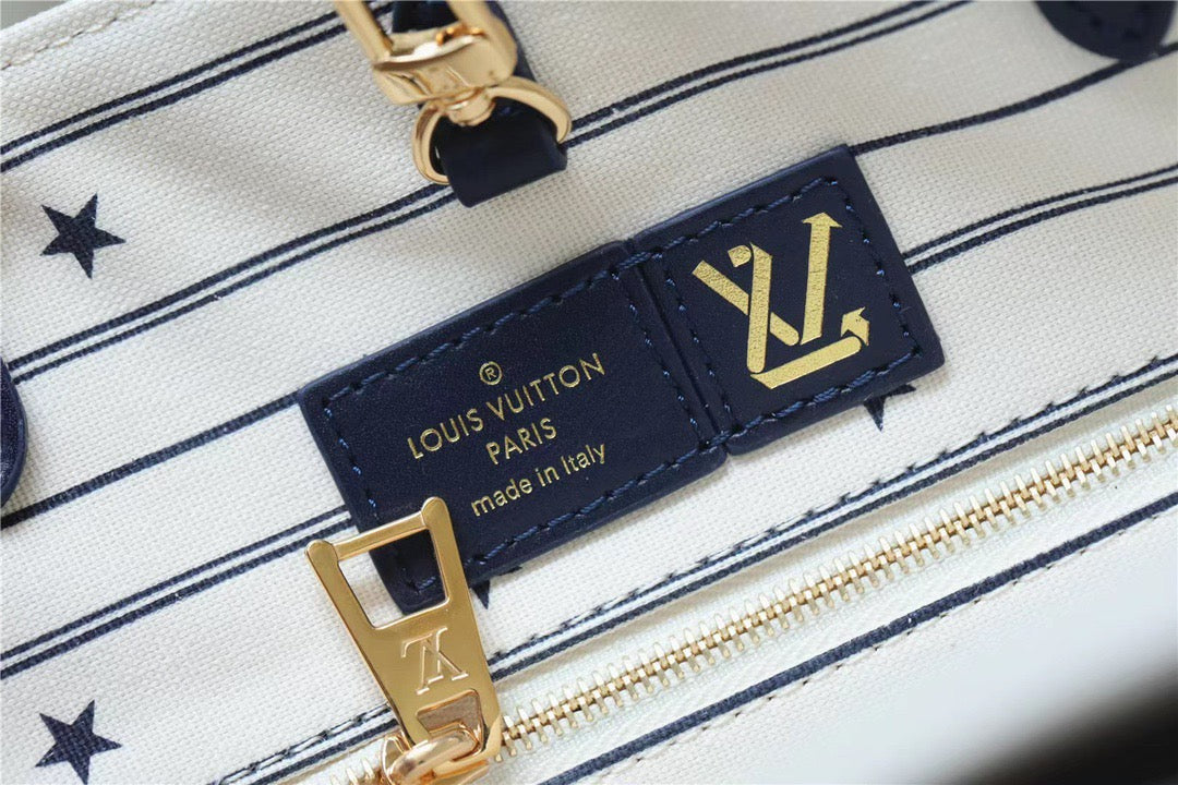 Louis Vuitton Onthego GM Monogram Giant And Rafa White/ Black For Women,  Shoulder And Crossbody Bags 41cm/16.1in Louis VuittonÃƒâ€šÃ‚Â 