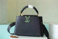 Louis Vuitton Capucines Taurillon Black For Women,  Shoulder And Crossbody Bags 26cm/10.6in Louis Vuitton