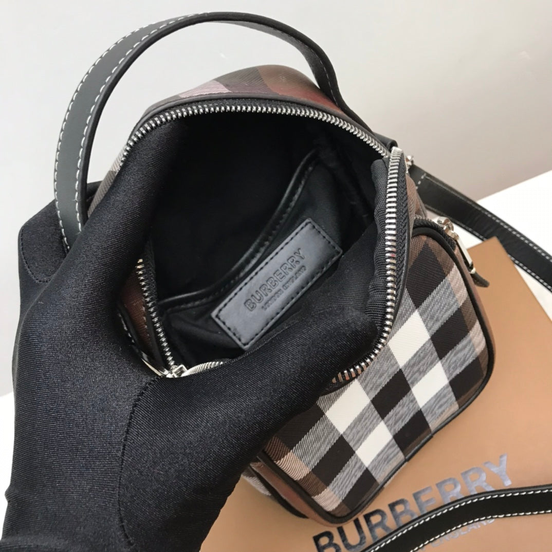 Check And Crossbody Bag For Men, Bags 7.7in/19.5cm 80491181