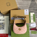GC 699514 Mini Handbag 21cm light pink COWHIDE/ REAL LEATHER