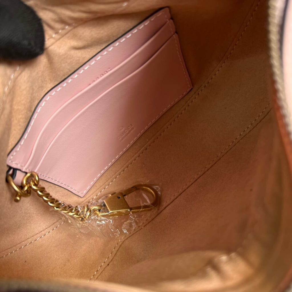 GC 699514 Mini Handbag 21cm light pink COWHIDE/ REAL LEATHER