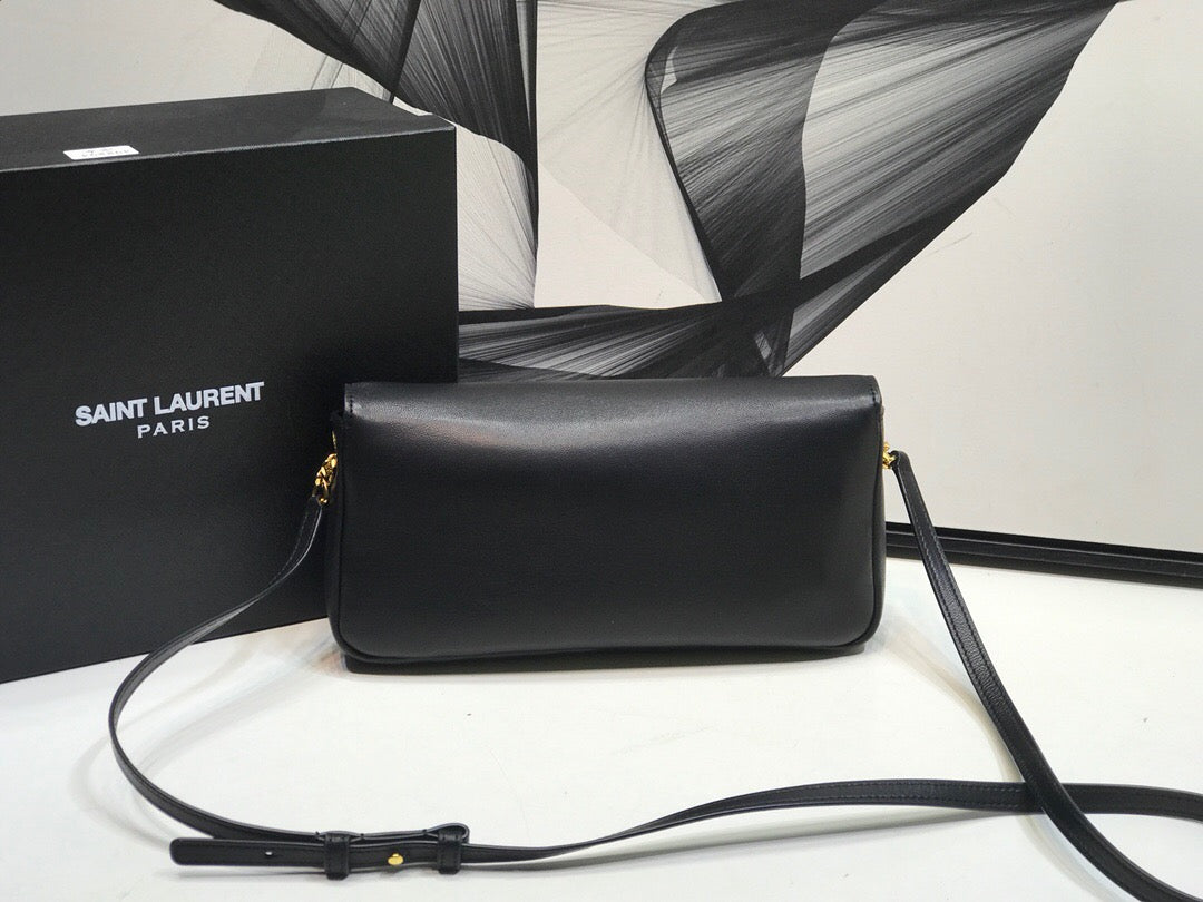 Kate Tassel Small Shoulder Bag Black For Women 10.2in/26cm YSL P00483545