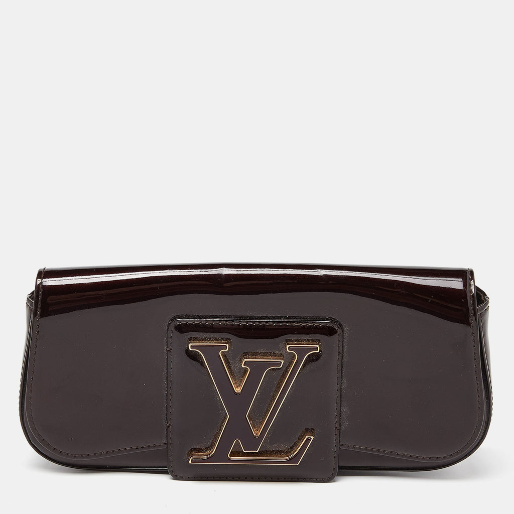 Louis Vuitton Amarante  Leather Sobe Clutch