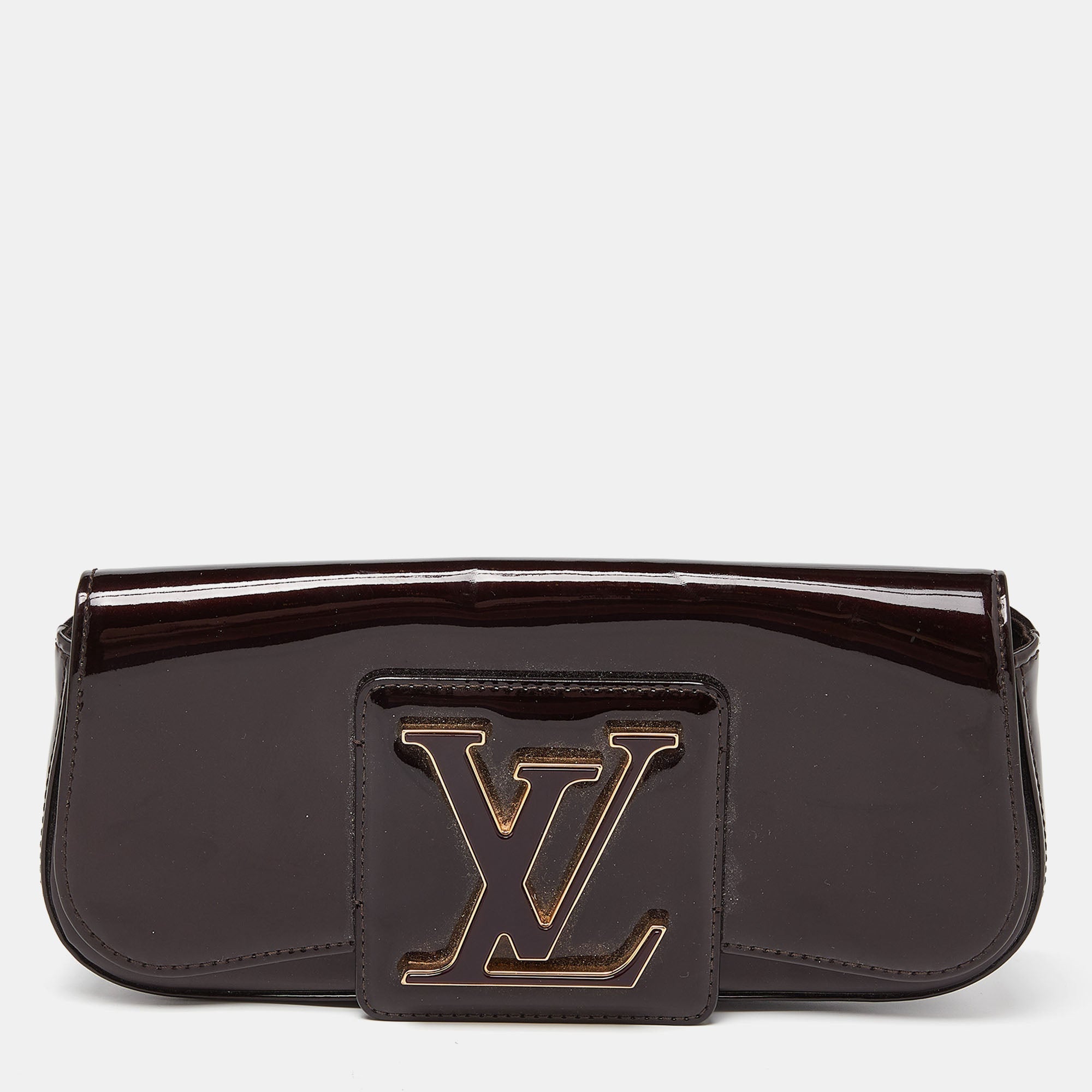 Louis Vuitton Amarante  Leather Sobe Clutch
