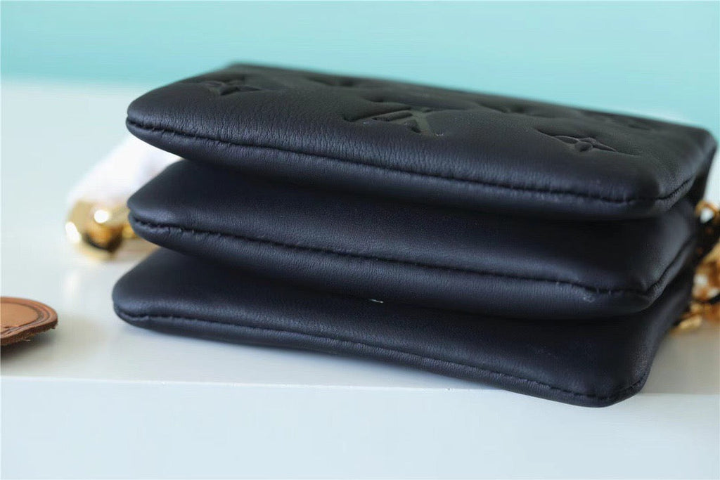 Louis Vuitton Beltbag Coussin Monogram Black For Women, Women’s Handbags, Shoulder And Crossbody Bags 5.1in/13cm Louis Vuitton