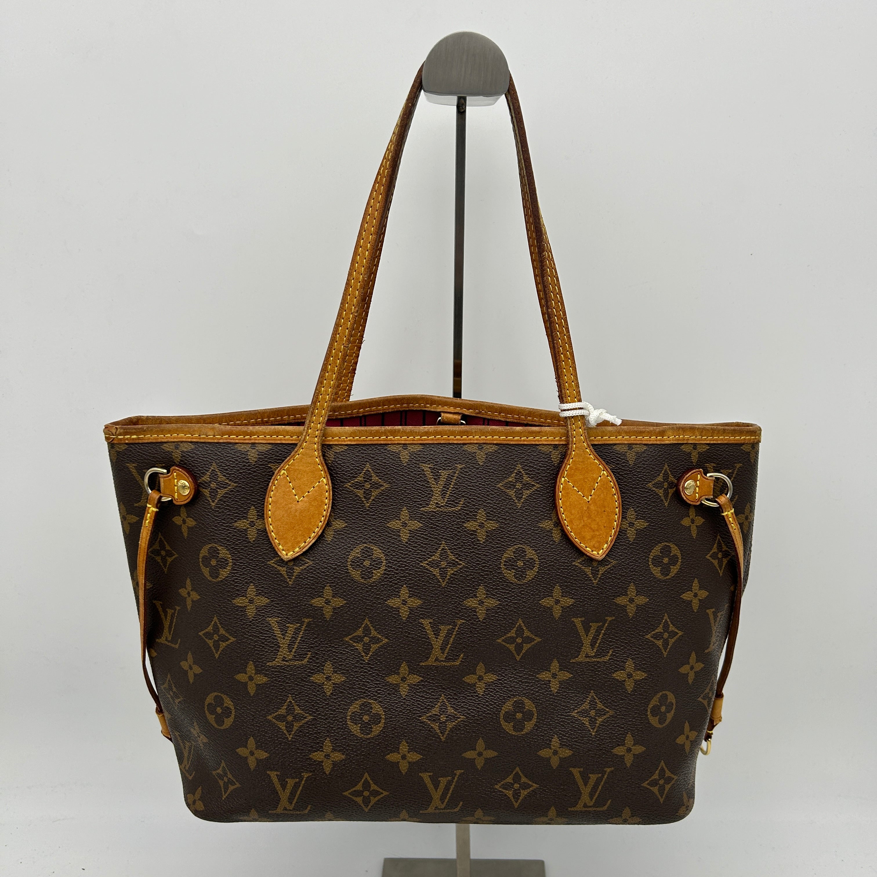 Louis Vuitton Neverfull MM Monogram Brown Shoulder Tote Bag