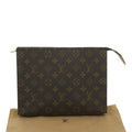 Louis Vuitton Poche Toilette  Canvas Clutch Bag