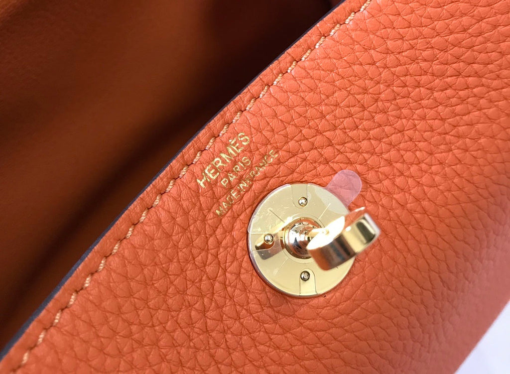 Lindy Mini ClemenBag Orange For Women, WomenÃ¢â‚¬â„¢s Handbags, Shoulder And Crossbody Bags 7.5in/19cm