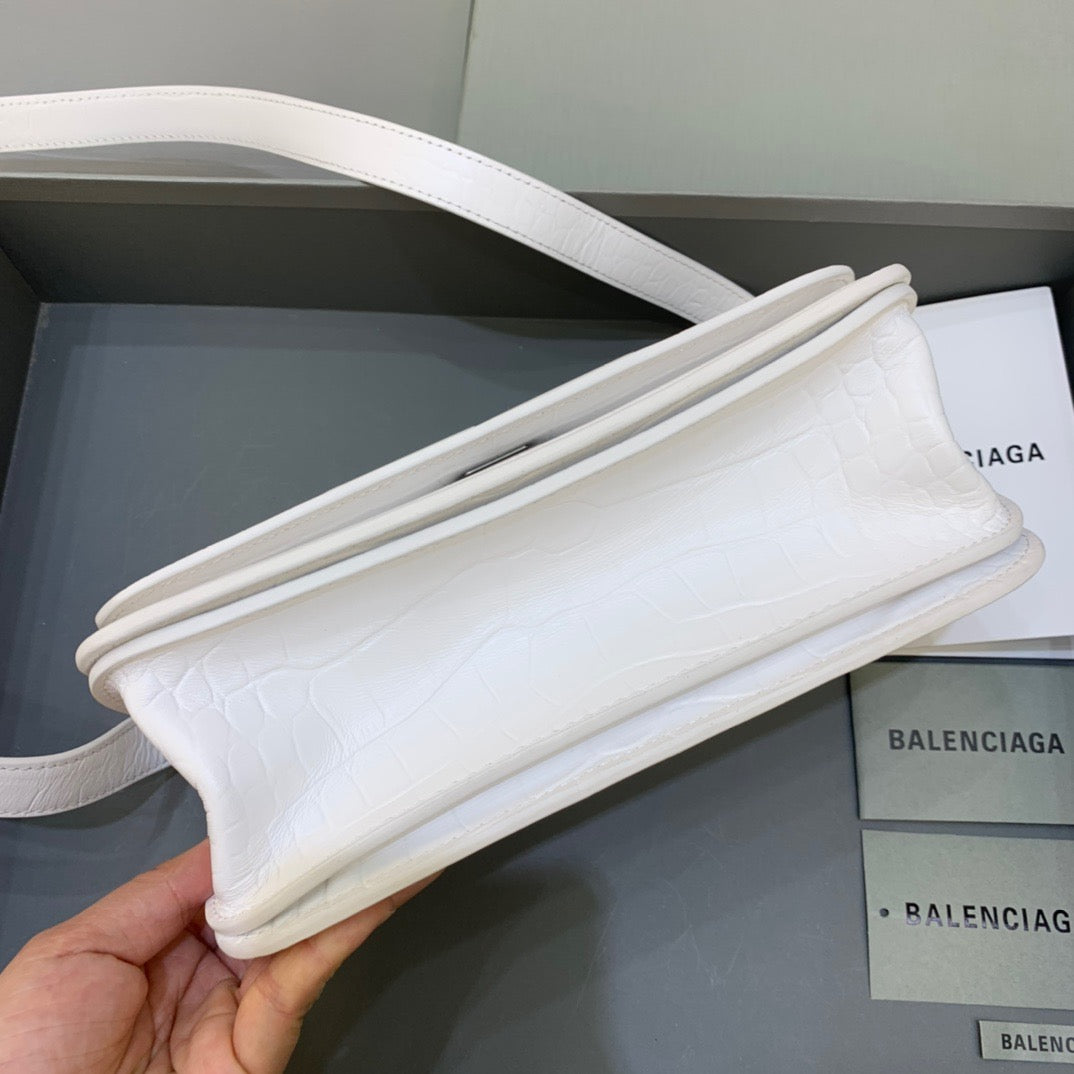Gossip Small Shoulder Bag White, For Women,  Bags 9.1in/23cm