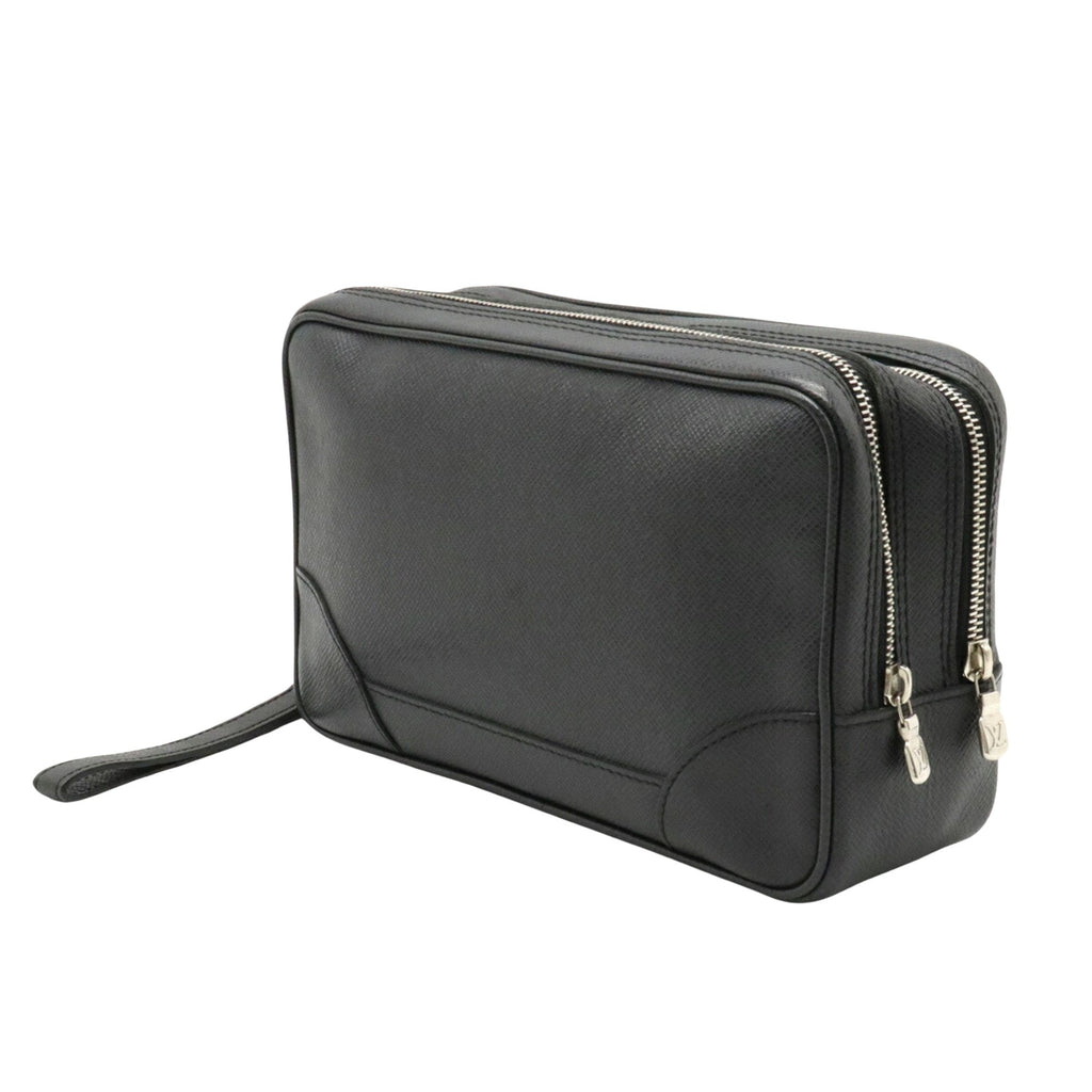 Louis Vuitton Pavel  Leather Clutch Bag