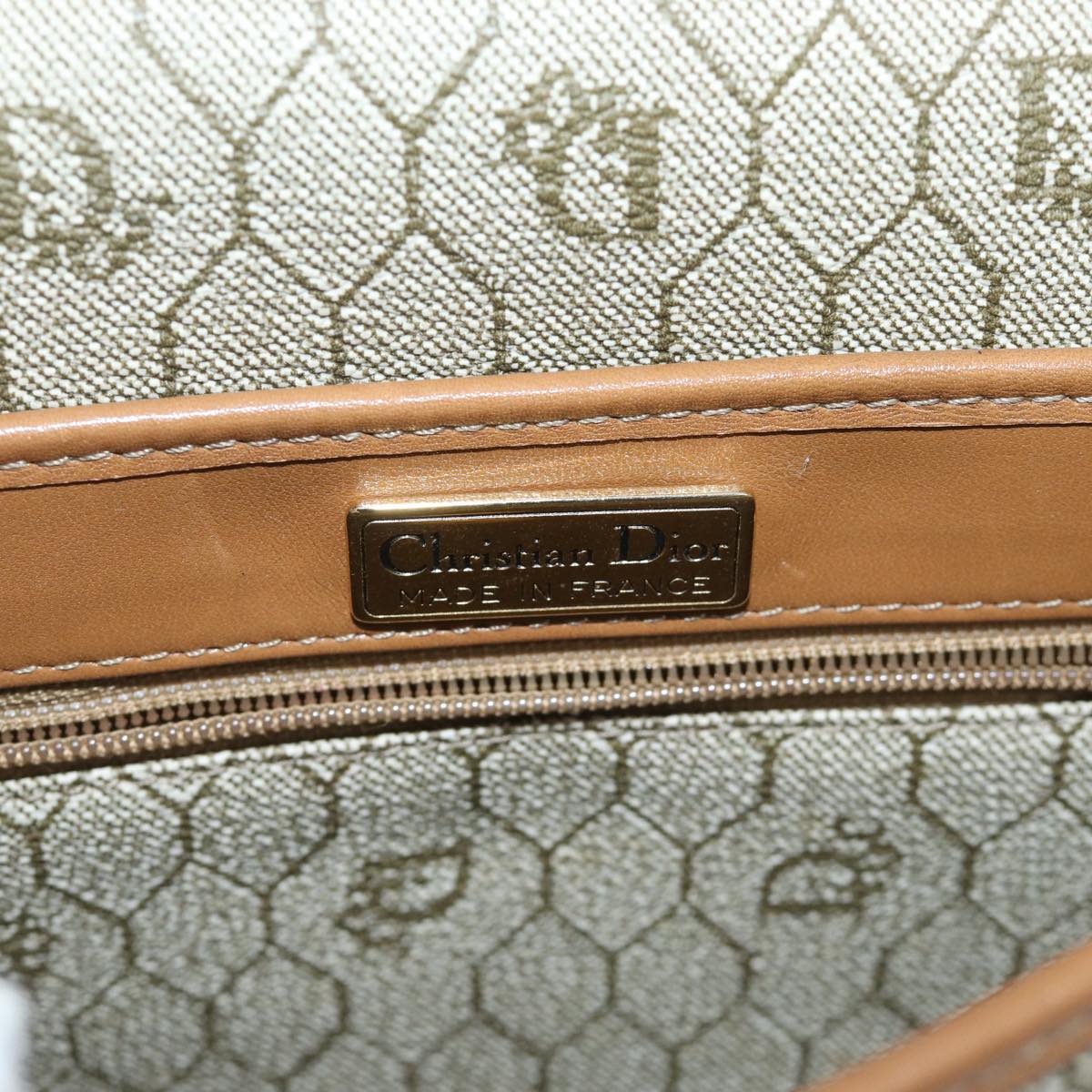 Dior Honeycomb  Canvas Shoulder Bag