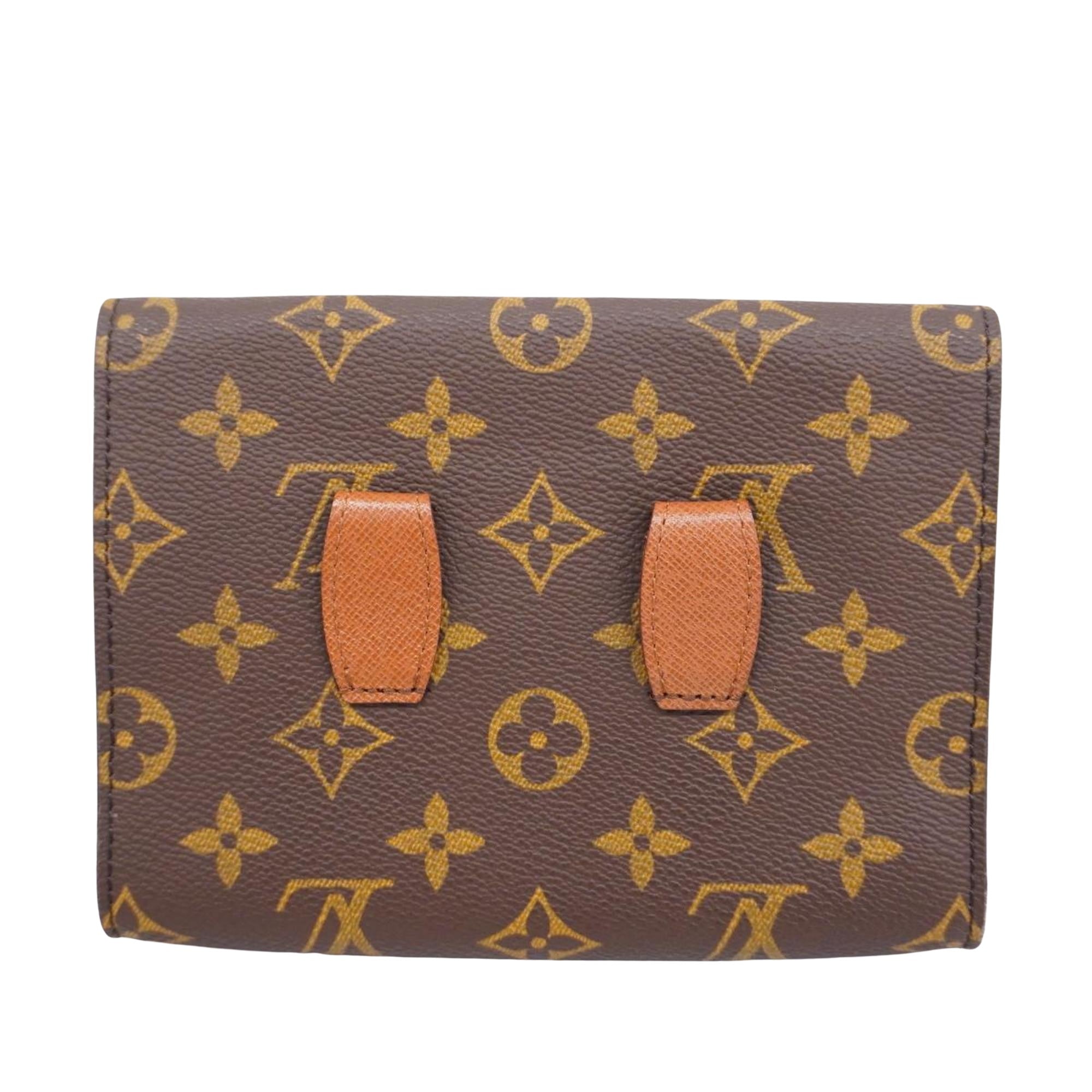 Louis Vuitton Arche  Canvas Clutch Bag