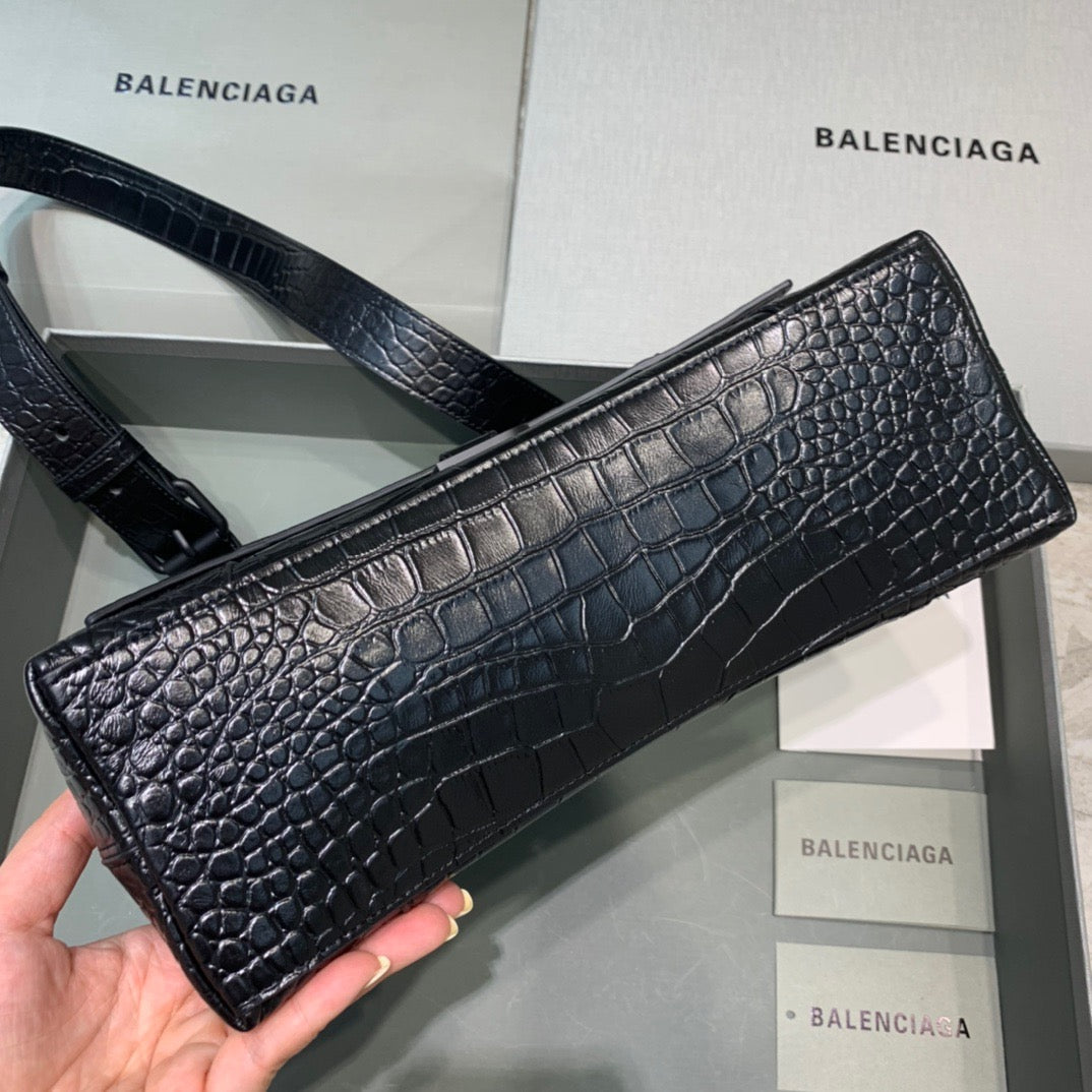 Downtown Small Shoulder Bag In Black, For Women,  Bags 11.8in/30cm